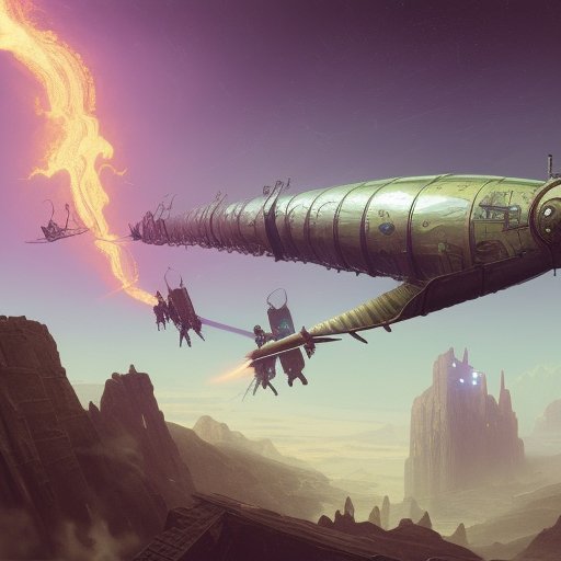 The Grim Adventure of a Steam-Powered Zeppelin in the Andromeda Galaxy
