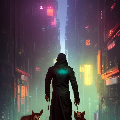 The Revenge of the Cyberpunk Corgi: A Tale of Canine Vengeance