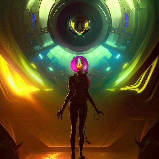 Alien Hacking Cosmic CPU Disco: Alien Hacking Across Galaxies - Darken Sky